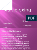 Types of Multiplexing