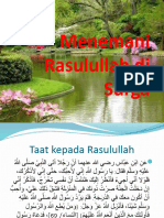 Menemani Rasulullah Di Surga