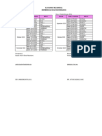 Jadwal Mengajar BK