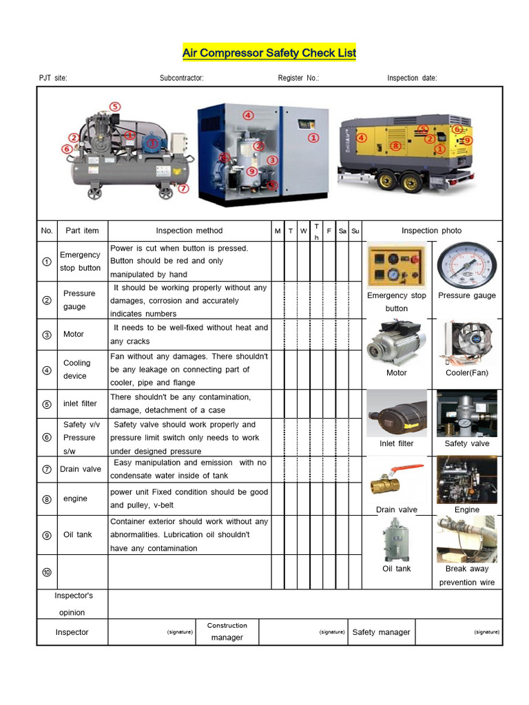 Mobile Equipment Inspection Checklist 1687755981 Part8 PDF Valve