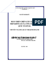 Hoàn Thiện Chiến Lược Sản Phẩm Thép Không Gỉ Của Công Ty Cổ Phần Quốc Tế Sơn Hà - Luận Văn Thạc Sỹ