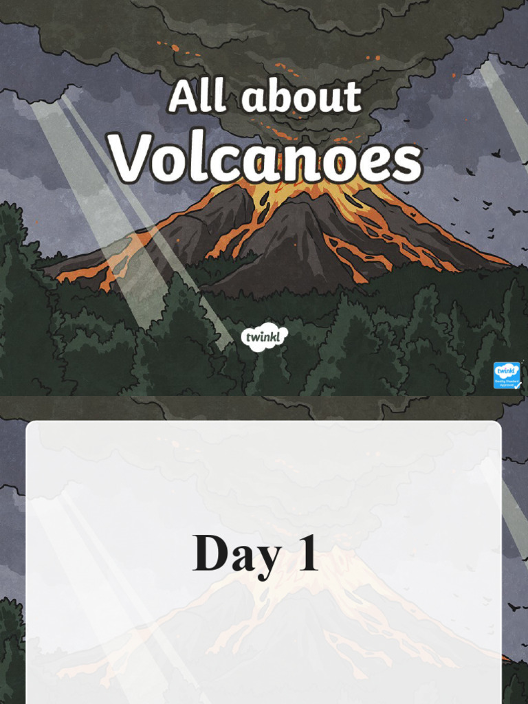 All About Volcanoes PDF Volcano Types Of Volcanic Eruptions
