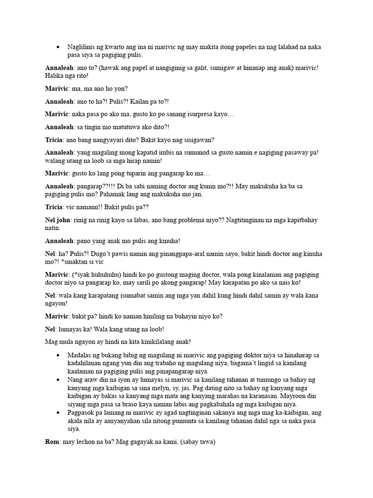 Esp Roleplay | PDF