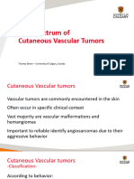Cutaneous Vascular Tumors
