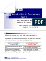 Introduction To Economics: Topic 5