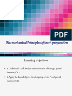 L6 Biomechanical Principles of Tooth Preparation