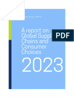 A Report On Global Supply Chains and Consumer Choices