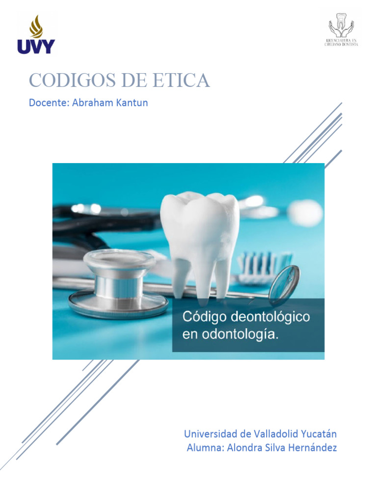 Adm Codigo de Etica | PDF | Odontología | Consentimiento informado