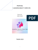 Proposal Azzahra Beauty Home Spa