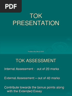 Download The TOK Presentation by godebs SN67267848 doc pdf
