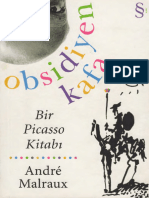 Andre Malraux - Obsidiyen Kafa Bir Picasso Kitabı