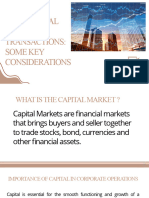Debt Capital Market Transactions: Some Key Considerations