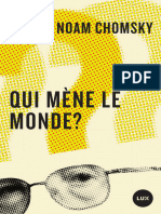 Noam Chomsky Qumène Le Monde