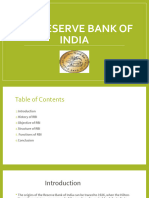 The Reserve Bank of India