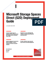 Microsoft S2D Deployment