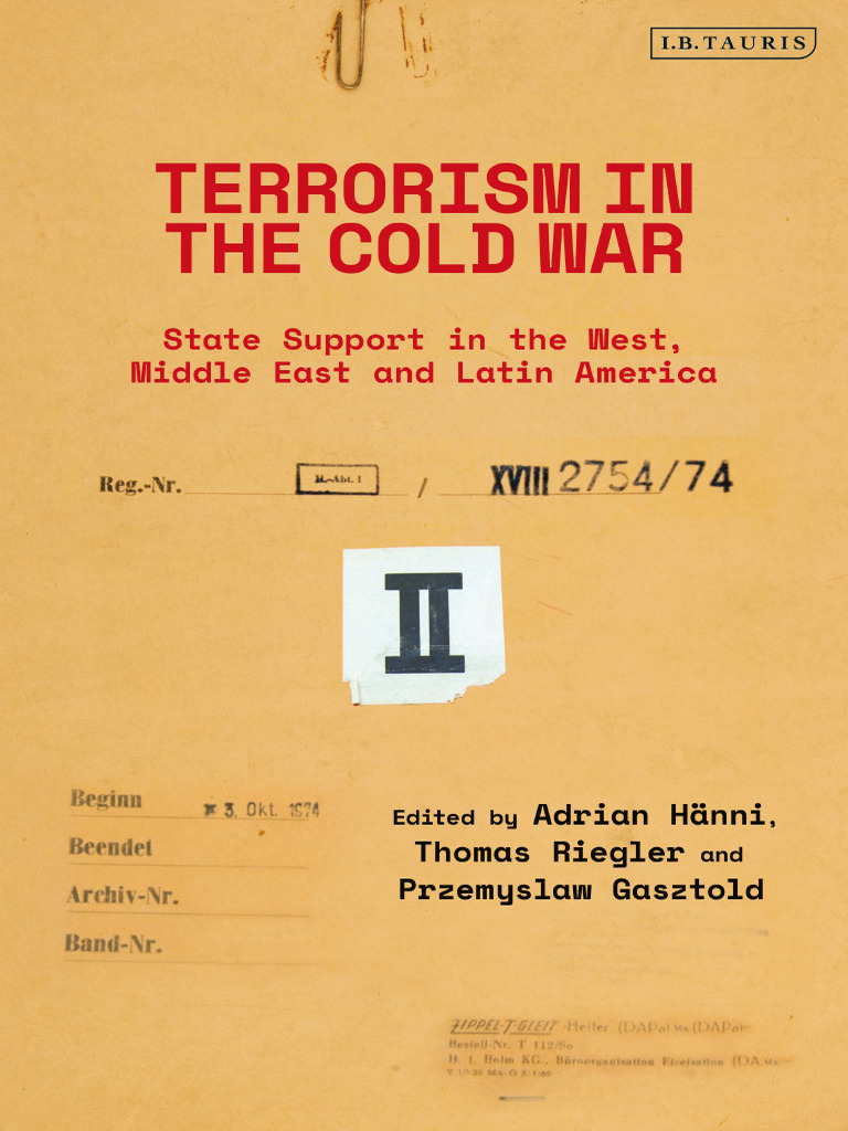 Adrian Hänni, Thomas Riegler, Przemyslaw Gasztold - Terrorism In The ...