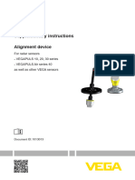 EN Supplementary Instructions Alignment Device For Radar Sensors VEGAPULS 10 20 30 Series VEG