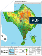 Peta Sebaran Sungai Bali