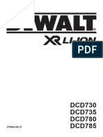 DCD730 DCD735 DCD780 DCD785 - Service - DeWalt