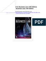Solution Manual For Business Law 10th Edition Whats New in Business Law 10th Edition