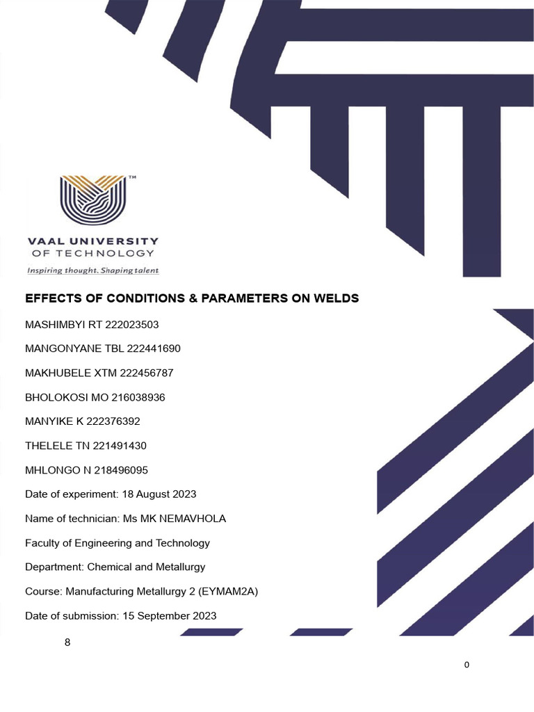 Lab Report | PDF | Construction | Welding