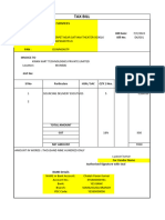 Rapido Invoice