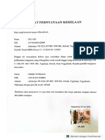 Surat Pernyataan Kerelaan