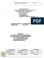 Spec of Damper Wag-9 CLW-MS-3-009 Alt.3