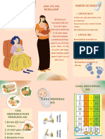 Green Orange Yellow Creative Diabetes Trifold Brochure