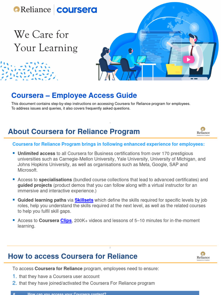 Access Guide Coursera For Employee | PDF | Login | Ios