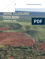 Mine Closure Toolbox Version 3 2019