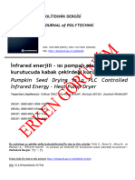 Infrared Enerjili-Isi Pompali PLC Kontrollu Bir Ku