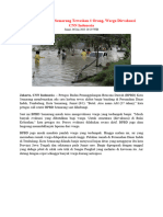 Banjir Bandang Semarang Tewaskan 1 Orang