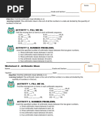 Worksheet Grade 10 Villa