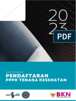 Buku Pendaftaran Seleksi PPPK Nakes 2023