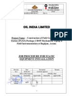 Static Equipment Procedure Hal Oil Fggs - Baghjan Pro Me 012 Rev A With Formats and Risk Assessment Signed 1
