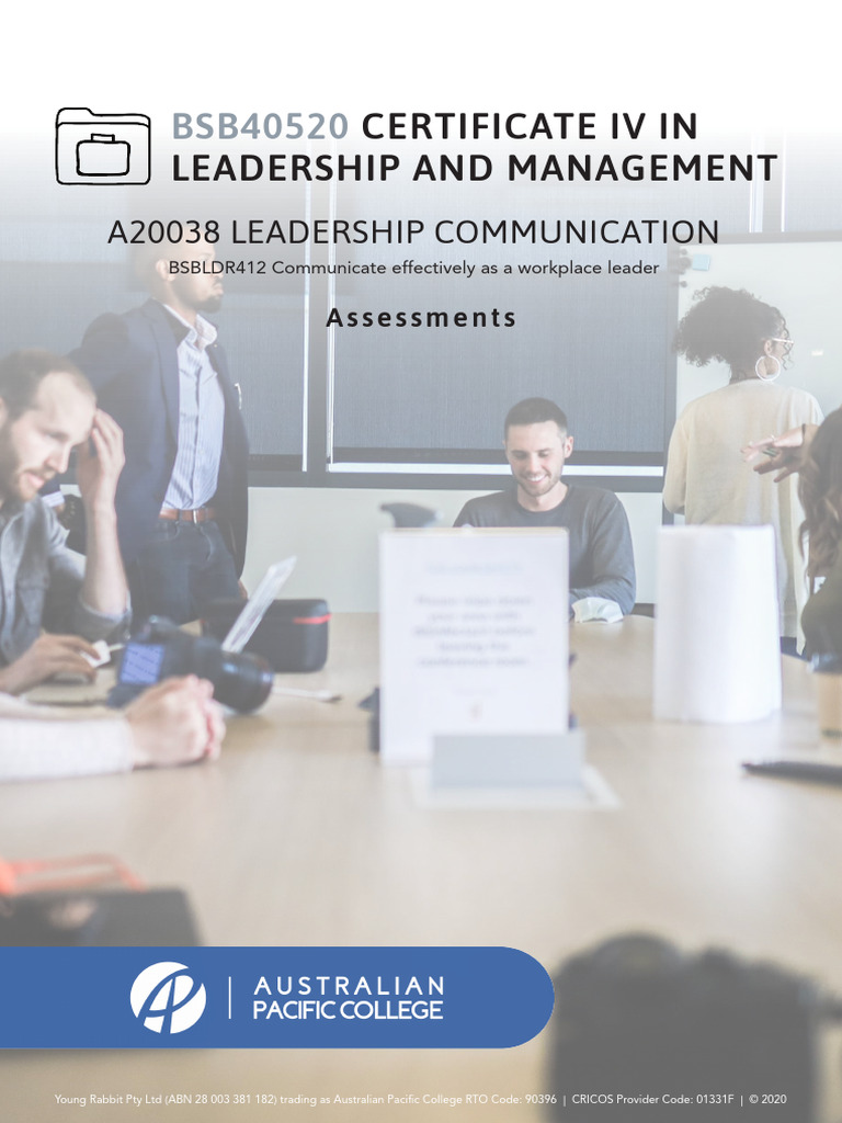 Leadership Communication Assessments Guide | PDF | Leadership ...