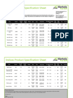 Indices Product Specification Sheet 20141