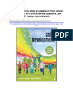 Solution Manual For Child Development From Infancy To Adolescence An Active Learning Approach 2nd Edition Laura e Levine Joyce Munsch