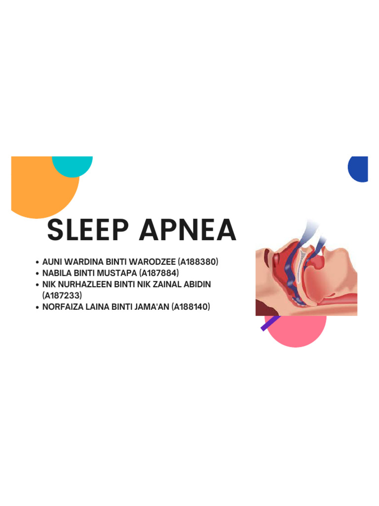 Sleep Apnea: A Clinical Guide | PDF | Sleep Apnea | Snoring