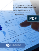 A20035 Risk Management 1 - Assessments - v1.0