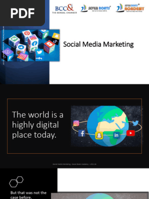 Social Media Marketing Ppt Seven Boats