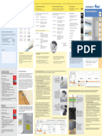 Flyer Feldreduzierung in Gebäuden