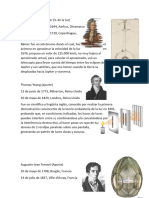 Informacion de Fisicos Con Aportes A La Luz