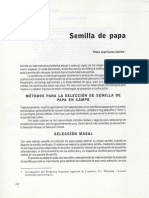 Semilla de Papa: Uétodos para La Selección de Semilla DE Papa en Campo