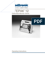Medtronic Lifepak 12 Defibrillator - User Manual