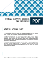 Mengenal Aplikasi XAMPP