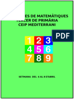 Problemes Mate 3r Setmana 6 8 Abril