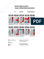 Calendario Academico 2023 2024 CSMN