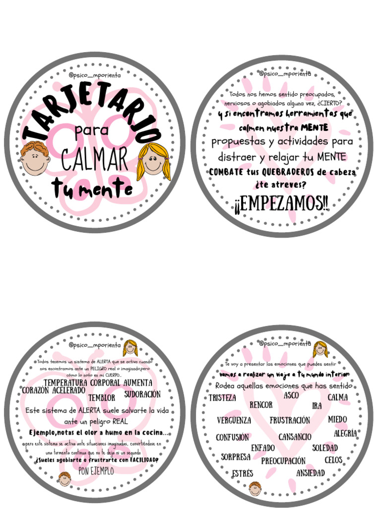 Estrategias para Calmar la Mente | PDF | Mente | Las emociones